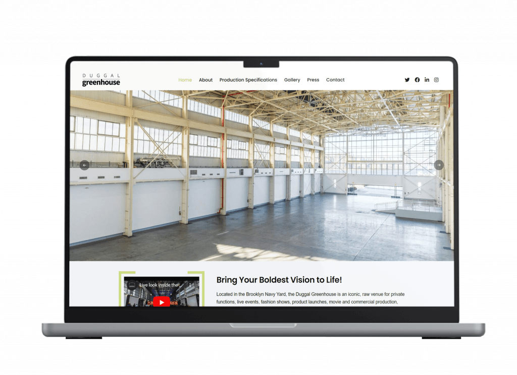 obcido websites portfolio Greenhouse