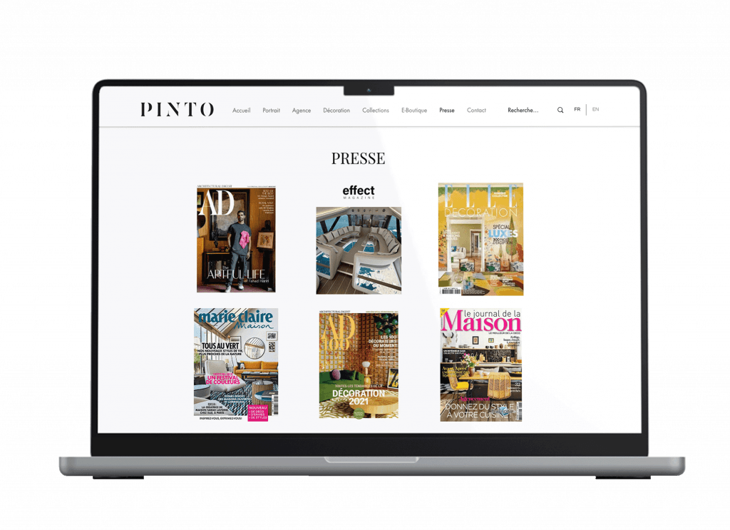 obcido websites portfolio Pinto